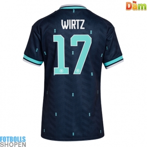 Billiga Tyskland Florian Wirtz #17 Bortatröja Dam VM 2026 Kortärmad